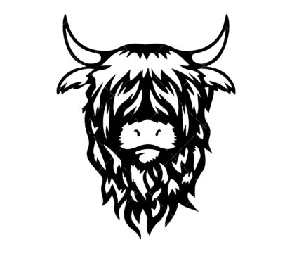 Highland Cow SVG
